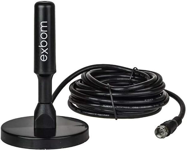 Antena Digital Amplificada Interna e Externa AN-I4050A Exbom