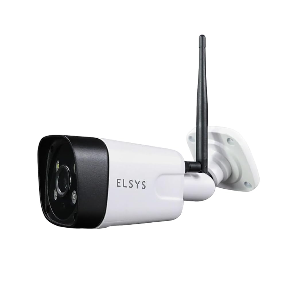 Câmera de Segurança Externa Wi-Fi Full HD Elsys ESC-WB3F