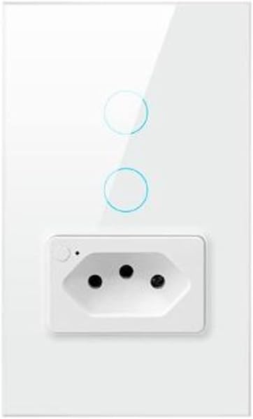 Interruptor Tomada Inteligente Touch 99MX 2 Botões