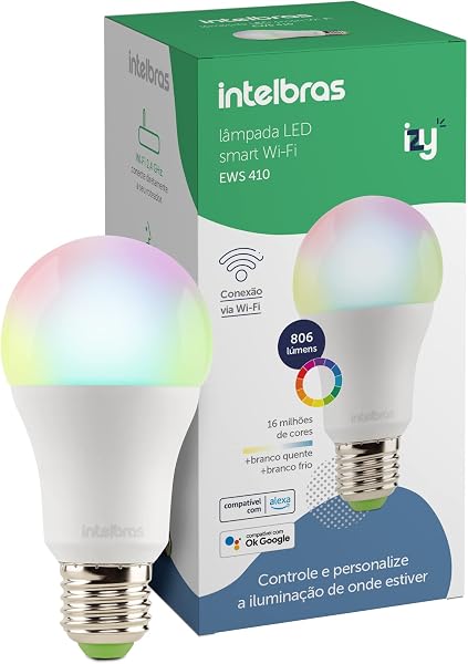 Lâmpada Smart Intelbras EWS 410