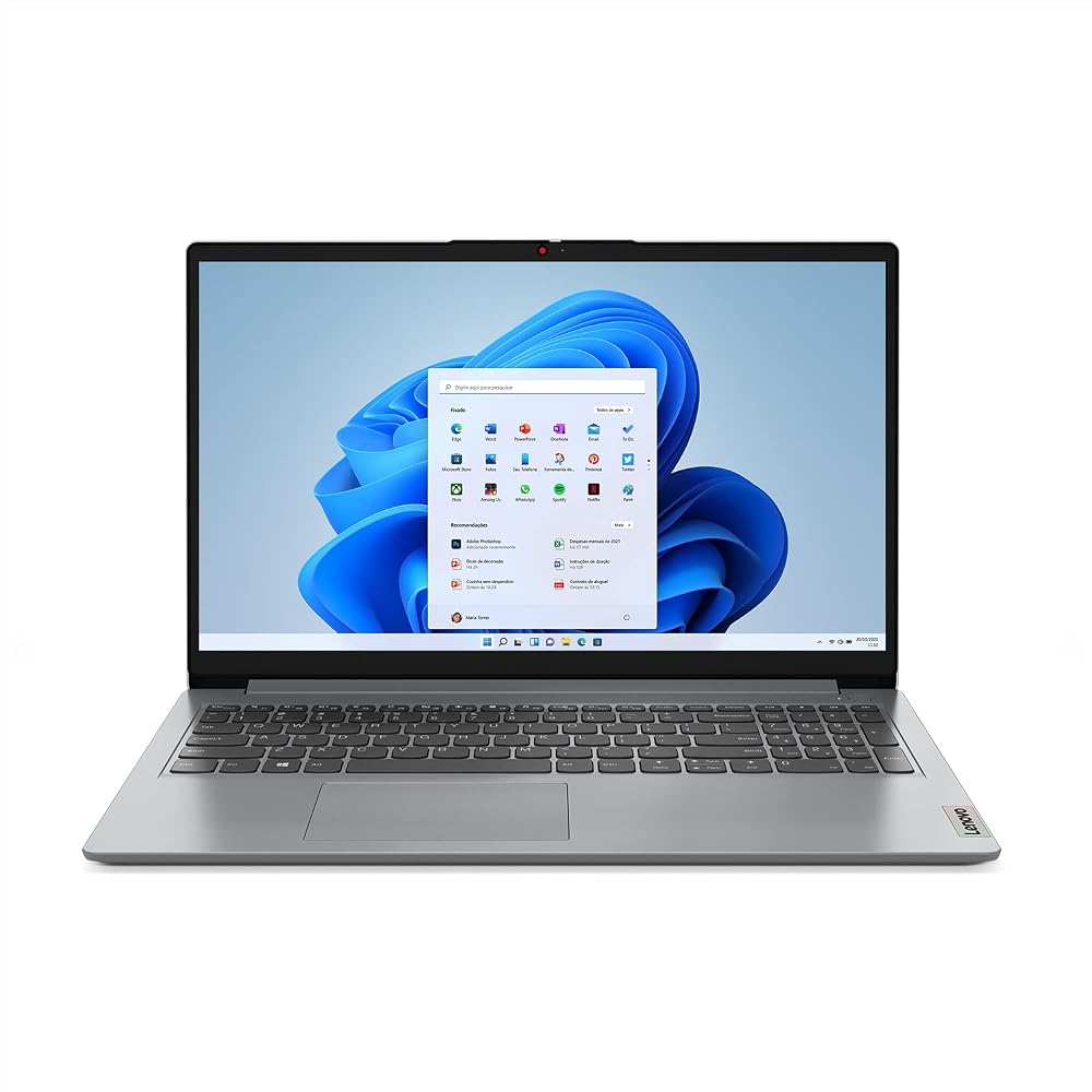 Notebook Lenovo IdeaPad 1i Core i3-1215U 4GB 256GB SSD
