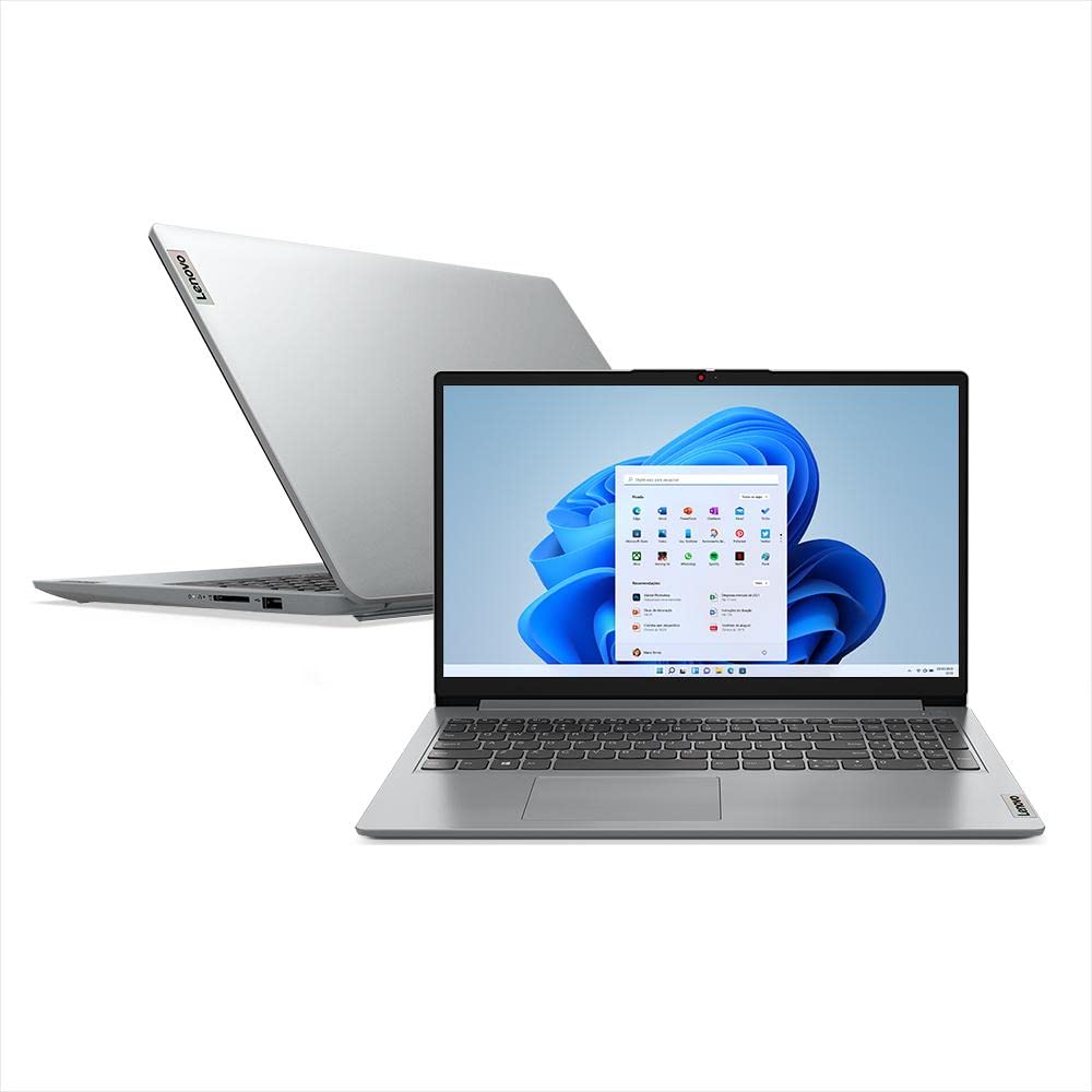 Notebook Lenovo IdeaPad 1i Intel Core i5-1235U 8GB 512GB SSD 15.6"