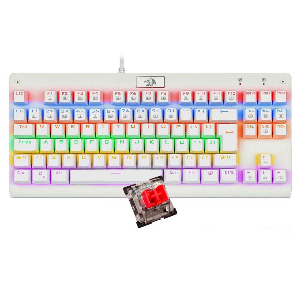 Teclado Mecânico Redragon Dark Avenger K568W-R