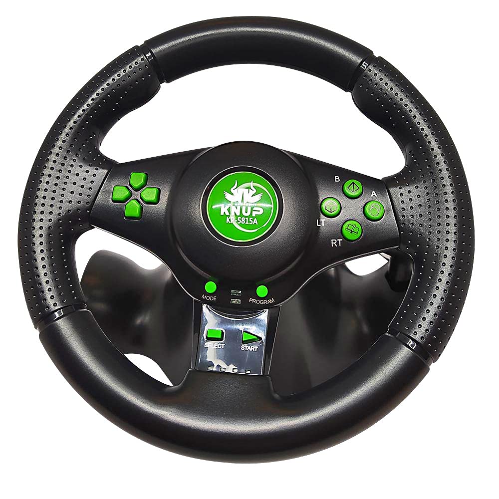Volante Gamer Knup KP-5815A